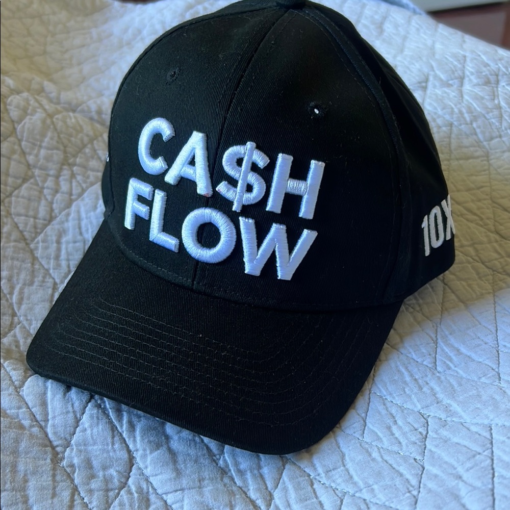 Grant Cardone Capital black cap Cash Flow hat embroidery